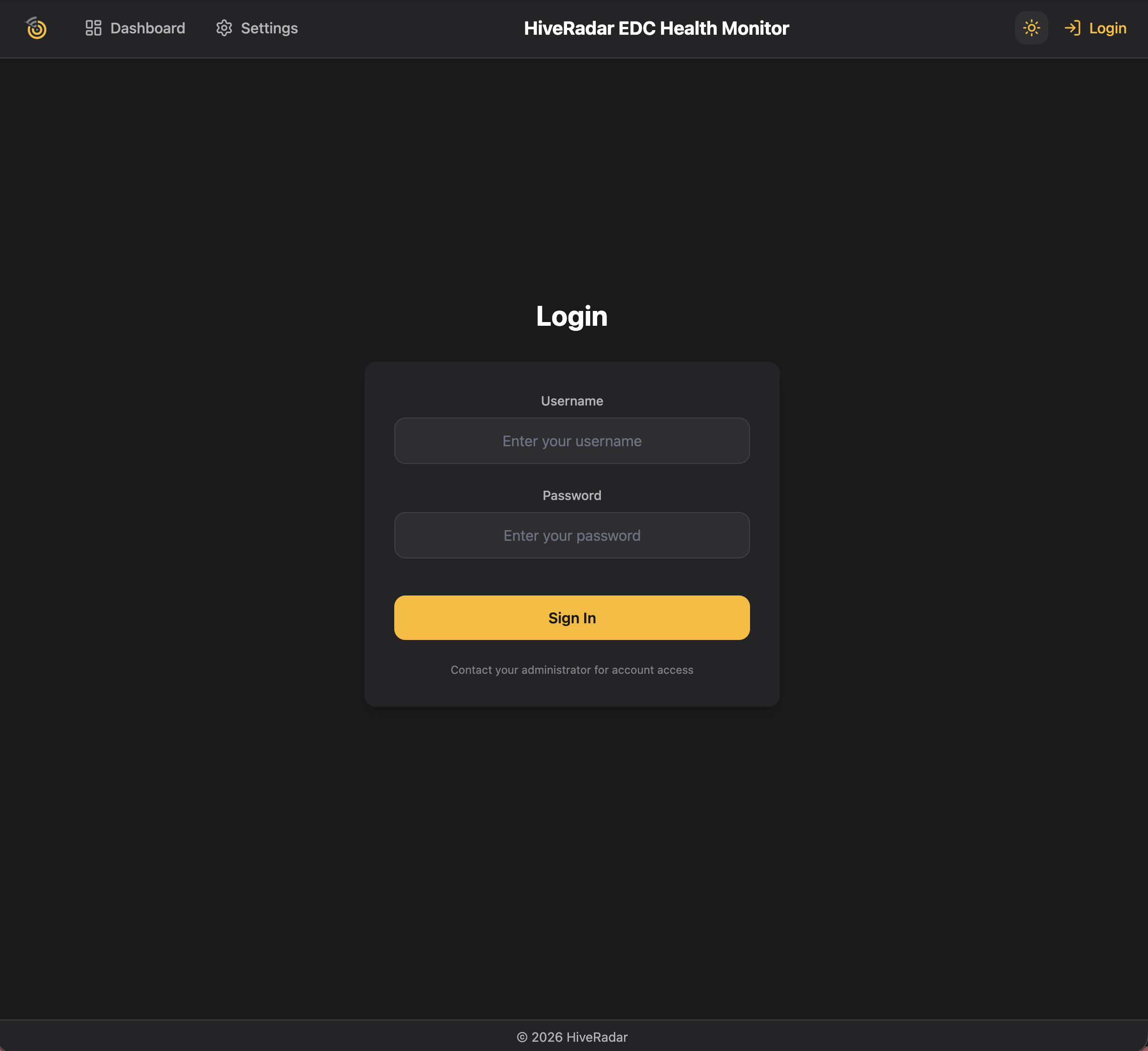 Login Page